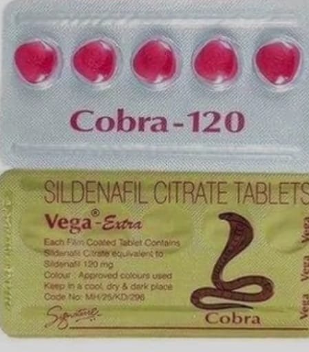 Cobra 120 Tablets: Effective Sildenafil for ED